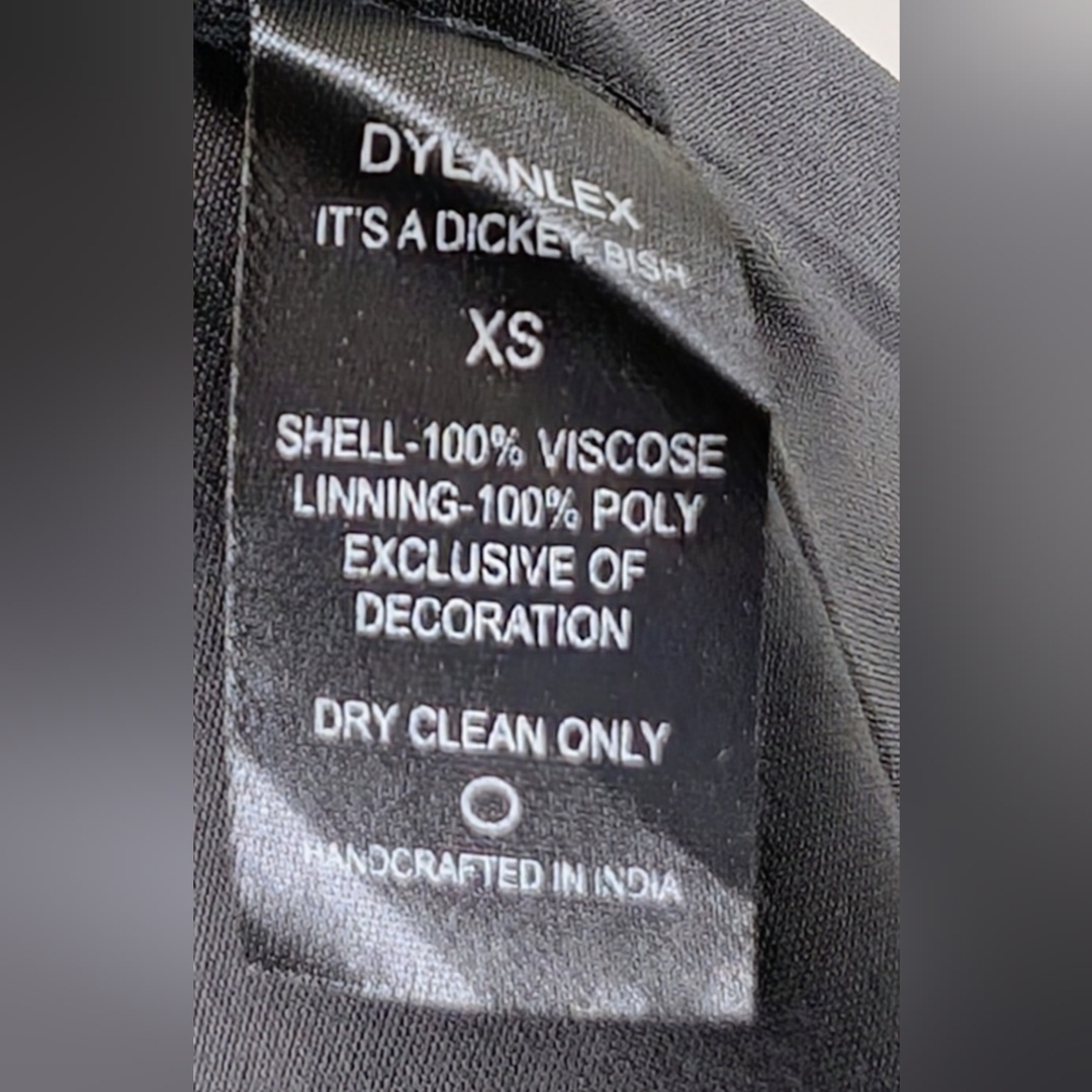 Dylan Lex Dylanlex Handle It Metallic Gold Robe Jacket - Picture 9 of 10